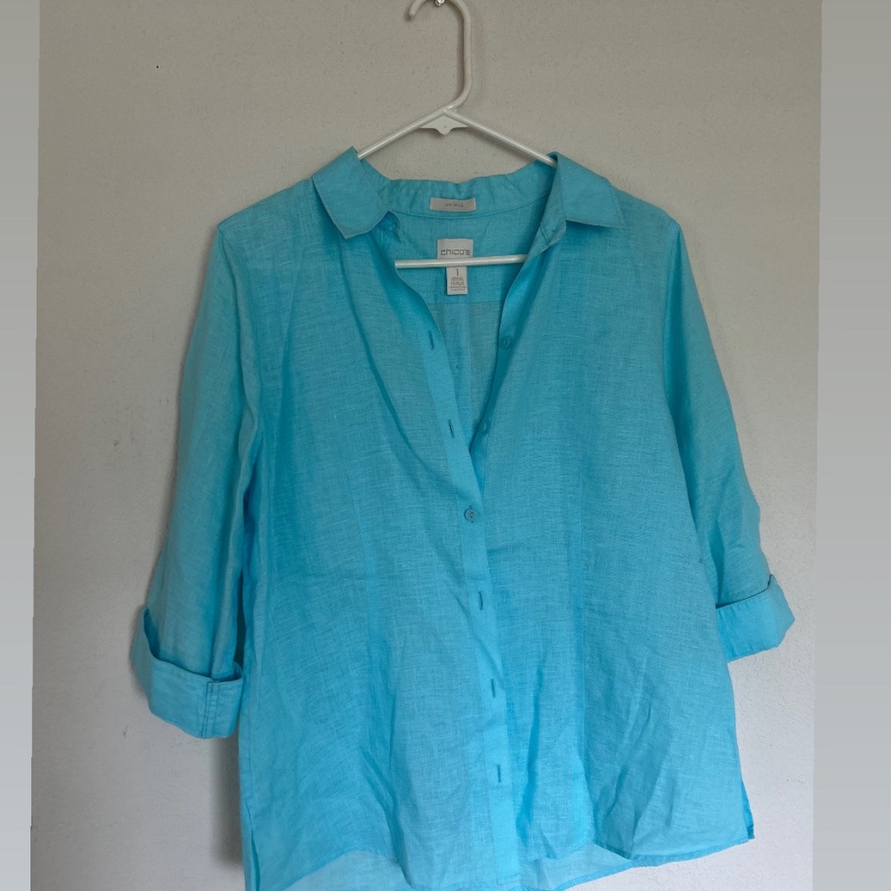 Chicos Button Up - image 4